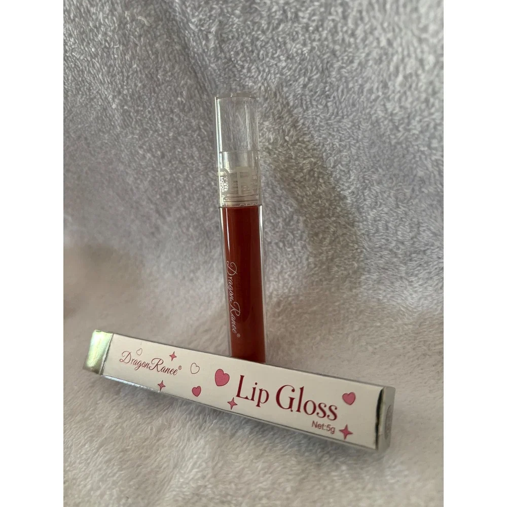 Dragon Ranee Attractive Colorful Lip Gloss 5g Oolong Milk Tea New in Box
